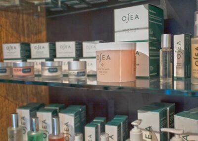Spa Manzanita features OSEA products